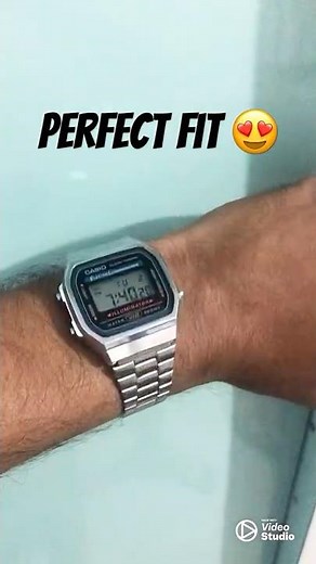 How to Adjust Casio A168 Strap in Seconds. #CasioA168#WatchFit#StrapAdjust#CasioWatch#PerfectFit