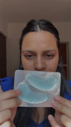 Tried this Under eye patch mask from zudio #zudio #eyepatch #eyepatches #eyemask