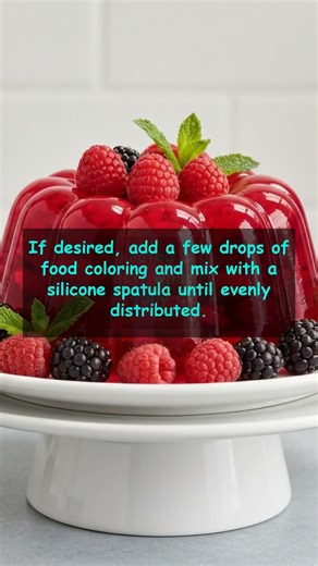 🍮 GELATIN DESSERTS IN 60 SECONDS!