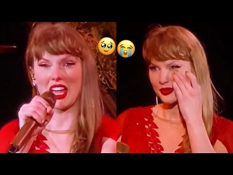 Taylor Swift CRIED before the last show of The Eras Tour