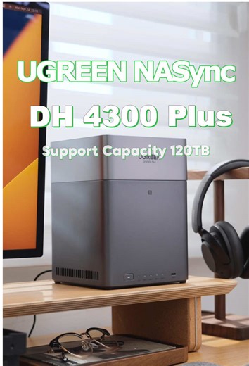 It’s time to unbox the UGREEN NASync DH4300 Plus! 🏡🎬🤳🧑‍💻Whether you’re an audiophile, content creator, small studio, home office user, or someone with high data security needs, this NAS has got you covered for all your storage and data protection requirements. ✅ 4-Bay 120TB Mass Storage ✅ 8-Core Flagship Chip 8GB RAM ✅ NFC One-Tap Quick Binding ✅ 2.5GbE High-Speed Transfer ✅ Multiple RAID Modes for Data Security ✅ Local AI Album Semantic Image Search ✅ HDMI 4K Dolby Viewing ✅ Multi-Device S