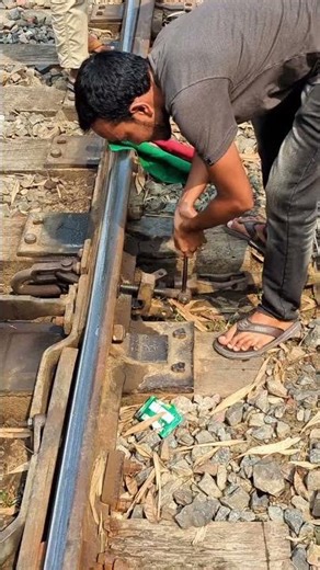 #Modern practice of repairing railway points