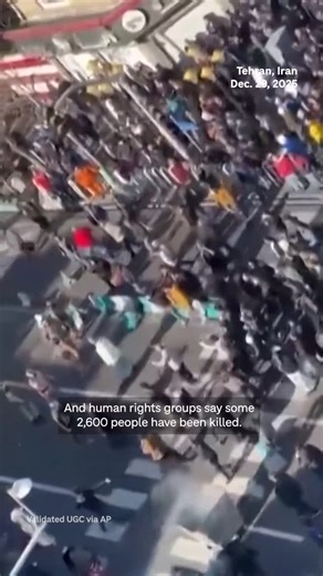 NPR on Instagram: "Rights groups say hundreds of Iranians have been killed in the government crackdown on the protests in Iran. Trump has warned he may hit Iran “very hard” for the violence against protesters.⁠ Reporter: Ruth Sherlock/NPR⁠ Producer: Keren Carrión/NPR"