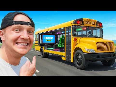 I Tried Gaming in a School Bus!