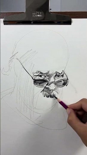 Quick Portrait Sketch #drawing #pencildrawing #art #pencilportrait