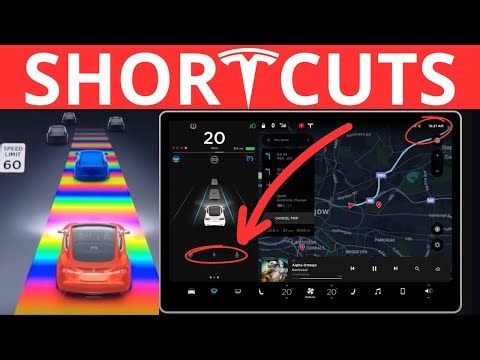 11 TESLA SCREEN SHORTCUTS - You Need to Know