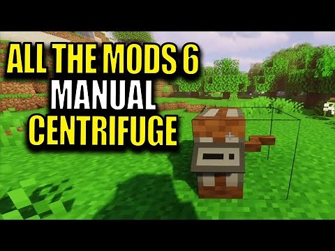 Minecraft All The Mods 6 Modpack Ep 3 - Manual Centrifuge