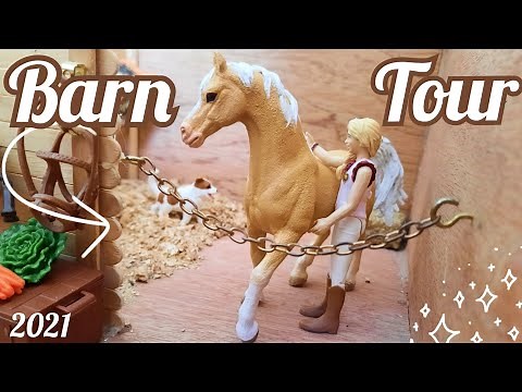 HUGE Schleich Horse Barn Tour || Schleich Barn Tour || May 2021 || Schleich Horses ||