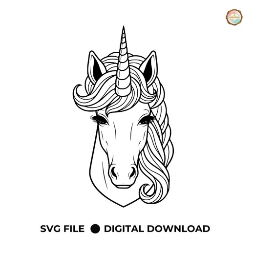 Unicorn SVG, Girls Room Decor, Digital Download - Etsy