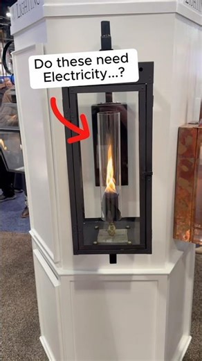 Fire Lanterns on the Front Porch…🔥