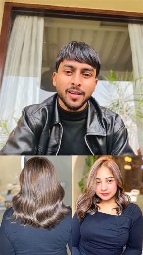 Sattar Hair Color Specialist & Educator on Instagram: "Education never stops 📚 Hair Color Tutorial || Sharing my step by step color technique for perfect blend & shine. Watch till the end and learn the detailing 💯 My Client History 📌 Neutral hair 4.no Technique Airtouch+babylights Hair lifting 8 level Depositing 8.81+8.1 20Vol dry hair Roots Melting 6.1 20Vol Color Brand Keune 🧠 Quick Guide: What Keune 8.81 Means • 8 = Light Blonde level • .8 = Mocha / Brownish-neutral tone • .1 = Ash / cool