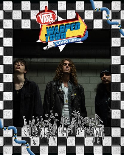 u may remember @who.cares.la as the band that crashed warped long beach last year ⛓️‍💥 this year they got the formal invite to lb (just had to spend an evening locked up in jail 4 it) | Vans Warped Tour