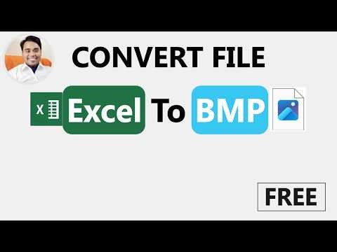 Convert Excel File To BMP File Online Free