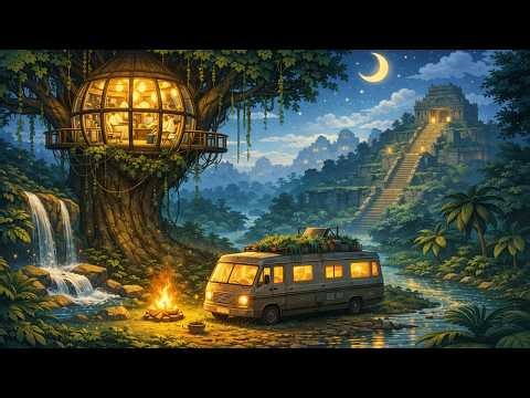 “🌿 The Quiet Life After the Apocalypse | Car & Treehouse Living 🚐🌲”