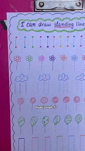 Standing line practice worksheet #school #playschool #preschool #kindergarten #viralreels #viral #kids #craft #worksheet #trending #standingline #line | Jyoti Arts