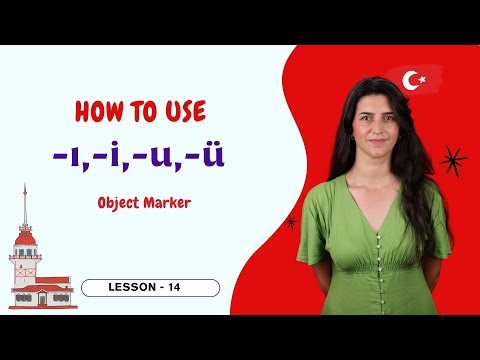 Turkish A1 | -I / -İ / -U / -Ü (Accusative Case) | With Examples