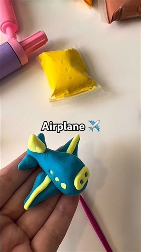 Easy Airplane | Air Dry Clay ✈️✨