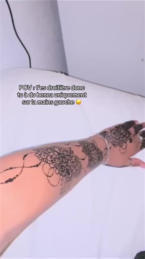 Henna Designs for Right-Handed Individuals