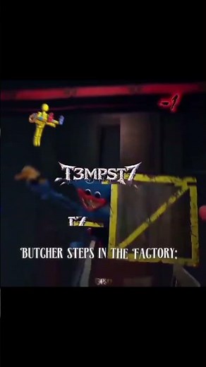 "Playtime Butcher🥀💀" | Poppy Playtime Chapter 5 edit | TRILLIUM HARDTEKK | #edit #shorts