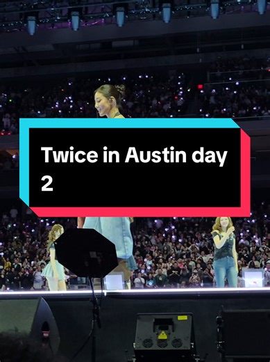 JIHYO GOT US WET DURING TT!! plus cute TT choreo from Nayeon 😂 --------- Twice This is for World Tour in Austin, Day 2 April 18th, 2026 #atx #twice #kpop #concertdiary
