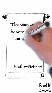 Matthew 13:44-46 - Jesus' Teachings are the Greatest Treasure