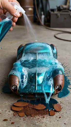 1938 Phantom Corsair mini classic car restoration 🚗🚙💨 #cars #automobile #carshorts #prewarcar