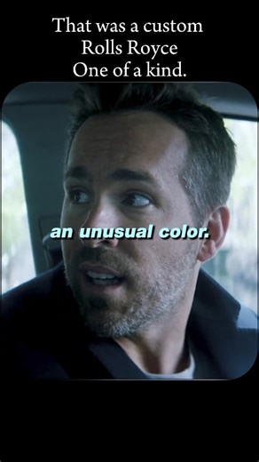 Genre Fusion | That was a custom Rolls Royce, One of a kind. 🎥 - The Hitman's Bodyguard (2017) IMDb Rating: 6.9/10 Genres: Action, Comedy, Crime, and... | Instagram