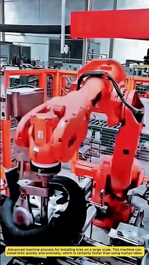 Advanced Tire Mounting Process: Fast and Easy Tire Installation with Industrial Machine