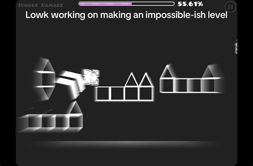 Creating an Impossible Geometry Dash Level