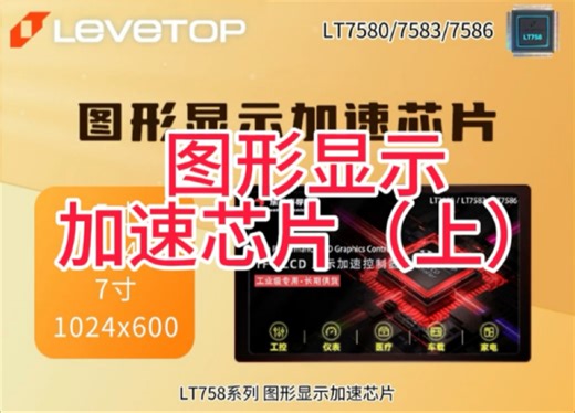 （上）图形显示加速芯片LT7580/LT7583/LT7586基础演示案例