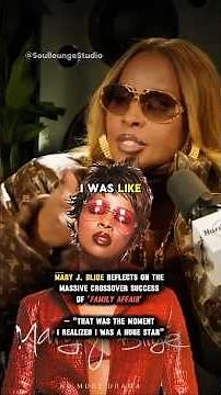 Mary J. Blige talks about the Success of Her Billboard No. 1 song 'Family Affair' prod. by Dr. Dre