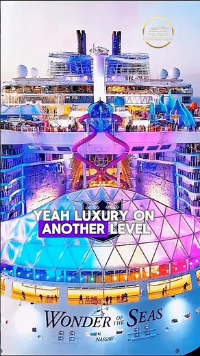 Wonder of the Seas | World’s Biggest Cruise Ship 🤯 Luxury on Another Level #usashorts #cruisetour