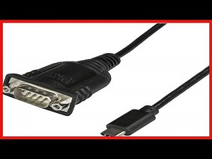 Great product - StarTech.com USB C to Serial Adapter Cable 16" (40cm) - USB Type C to RS232 (DB9) C