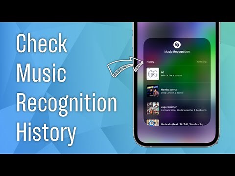 How to See Music Recognition History on iPhone