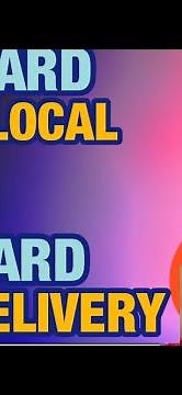 Standard Local vs. Standard Delivery