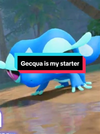Gecqua is my pick! #pokemon #pokemonday #pokemonwindsandwaves #gecqua #pokemontiktok