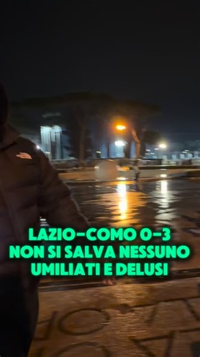 La Lazio viene umiliata dal Como di Fabregas che vince 0-3. È contestazione pura contro società e dirigenza ❌ #sslazio #tifosi #calcioinpillole | Calcio in Pillole