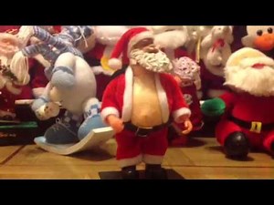 Animated musical santa