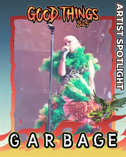 𝗢𝗨𝗥 #𝟭 𝗖𝗥𝗨𝗦𝗛, 𝗬𝗢𝗨𝗥 #𝟭 𝗖𝗥𝗨𝗦𝗛 🖤 Garbage bringing the anthems to Good Things 2025. 📹 Cruel World Fest | Good Things Festival