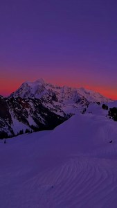 Snowshoeing at night hits different