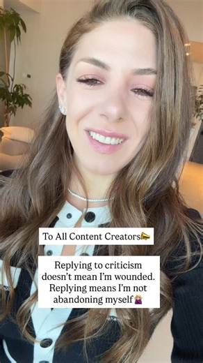 Pascale E. Nakhlé | Licensed Clinical Psychologist 🇦🇪 on Instagram: "Why content creators respond to critical/offensive comments (the real reasons) Content creators respond because: 1. To set standards: “This page has values.” 2. To correct distortion: “This is false.” 3. To protect others: “Don’t normalize disrespect.” 4. To teach: “Here’s how to respond without losing dignity.” 5. To humanize: “We’re not robots! we can be grounded and vocal.” 6. To end the internal loop: speaking stops rumi