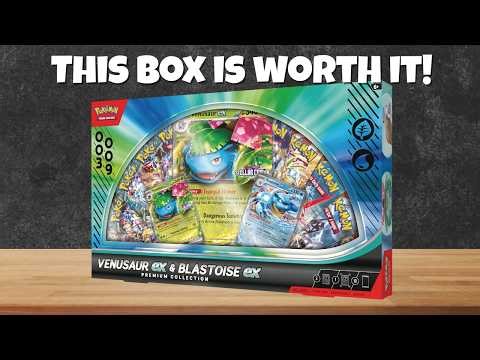 Opening a Venusaur EX & Blastoise EX Premium Collection