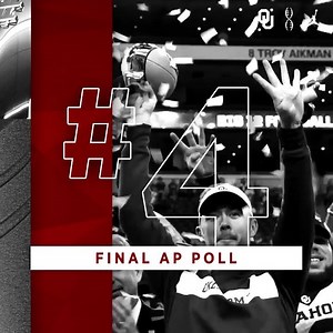 33K views · 2.2K reactions | OU finishes in the top five of the AP poll for a fourth straight year.  bitly.com/OUfbAP | Oklahoma Football | Facebook