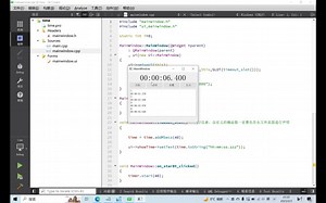 QT制作一个定时器