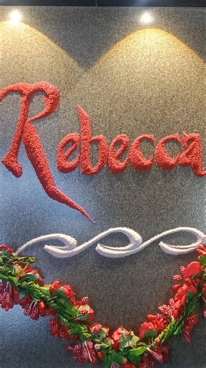 Rebecca Name Sand Art Calligraphy ✨ Satisfying Sand Writing | Rebecca Calligraphy Art #shorts