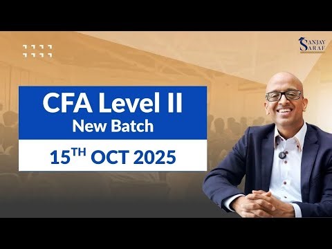 CFA L2 New Batch Announcement! 15th Oct 2025