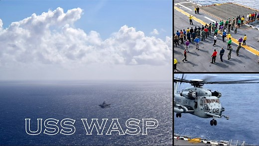 A small collection of photographs taken aboard USS Wasp while Capt. Greg Baker was the commanding officer, August 2019 - December 2020. | USS WASP LHD 1
