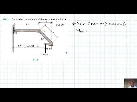 F4–3 Force System Resultants (Chapter 4: Hibbeler Statics) Benam Academy