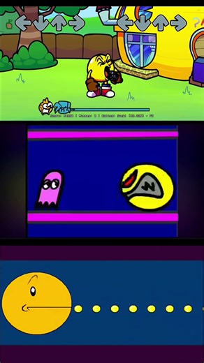Pac-man Angry Mod - Mobile Gameplay - Friday Night Funkin' Game