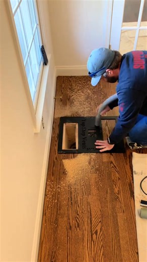 8.4K views · 220 reactions | Installation video of these flush mounted solid metal vents made by    #flush #mount #metal #modern #sleek #cool #learn #design #fancy #fblifestyle | Precision Floor Sanding | Facebook